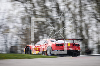 2023-04-27 - 21 ALESSI Diego (ita), MANN Simon (usa), DE PAUW Ulysse (bel), AF Corse, Ferrari 488 GTE Evo, action during the 6 Hours of Spa-Francorchamps 2023, 3rd round of the 2023 FIA World Endurance Championship, from April 27 to 29, 2023 on the Circuit de Spa-Francorchamps, in Stavelot, Belgium - AUTO - FIA WEC - 6 HOURS OF SPA-FRANCORCHAMPS 2023 - ENDURANCE - MOTORS