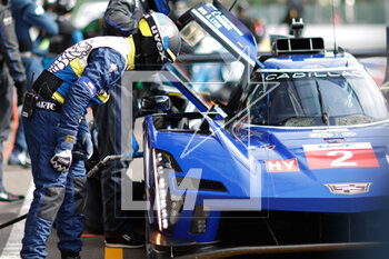 2023-04-27 - michelin engineer, 02 BAMBER Earl (nzl), LYNN Alex (gbr), WESTBROOK Richard (gbr), Cadillac Racing, Cadillac V-Series.R, during the 6 Hours of Spa-Francorchamps 2023, 3rd round of the 2023 FIA World Endurance Championship, from April 27 to 29, 2023 on the Circuit de Spa-Francorchamps, in Stavelot, Belgium - AUTO - FIA WEC - 6 HOURS OF SPA-FRANCORCHAMPS 2023 - ENDURANCE - MOTORS