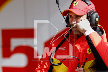 2023-04-27 - PIER GUIDI Alessandro (ita), Ferrari AF Corse, Ferrari 499P, portrait during the 6 Hours of Spa-Francorchamps 2023, 3rd round of the 2023 FIA World Endurance Championship, from April 27 to 29, 2023 on the Circuit de Spa-Francorchamps, in Stavelot, Belgium - AUTO - FIA WEC - 6 HOURS OF SPA-FRANCORCHAMPS 2023 - ENDURANCE - MOTORS