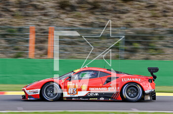 2023-04-27 - 83 PEREZ COMPANC Luis (arg), WADOUX Lilou (fra), ROVERA Alessio (ita), Richard Mille AF Corse, Ferrari 488 GTE Evo, action during the 6 Hours of Spa-Francorchamps 2023, 3rd round of the 2023 FIA World Endurance Championship, from April 27 to 29, 2023 on the Circuit de Spa-Francorchamps, in Stavelot, Belgium - AUTO - FIA WEC - 6 HOURS OF SPA-FRANCORCHAMPS 2023 - ENDURANCE - MOTORS