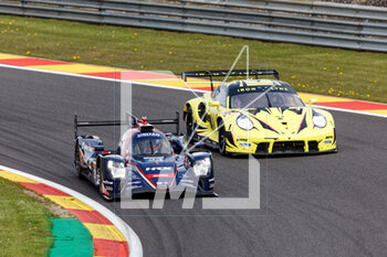 27/04/2023 - 23 PIERSON Joshua (usa), BLOMQVIST Tom (gbr), JARVIS Oliver (gbr), United Autosports, Oreca 07 - Gibson, action during the 6 Hours of Spa-Francorchamps 2023, 3rd round of the 2023 FIA World Endurance Championship, from April 27 to 29, 2023 on the Circuit de Spa-Francorchamps, in Stavelot, Belgium - AUTO - FIA WEC - 6 HOURS OF SPA-FRANCORCHAMPS 2023 - ENDURANCE - MOTORI