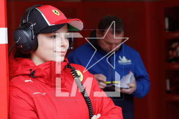 2023-04-28 - WADOUX Lilou (fra), Richard Mille AF Corse, Ferrari 488 GTE Evo, portrait during the 6 Hours of Spa-Francorchamps 2023, 3rd round of the 2023 FIA World Endurance Championship, from April 27 to 29, 2023 on the Circuit de Spa-Francorchamps, in Stavelot, Belgium - AUTO - FIA WEC - 6 HOURS OF SPA-FRANCORCHAMPS 2023 - ENDURANCE - MOTORS