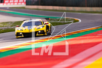 2023-04-28 - 33 KEATING Ben (usa), VARRONE Nicolas (arg), CATSBURG Nicky (nld), Corvette Racing, Chevrolet Corvette C8.R, action during the 6 Hours of Spa-Francorchamps 2023, 3rd round of the 2023 FIA World Endurance Championship, from April 27 to 29, 2023 on the Circuit de Spa-Francorchamps, in Stavelot, Belgium - AUTO - FIA WEC - 6 HOURS OF SPA-FRANCORCHAMPS 2023 - ENDURANCE - MOTORS