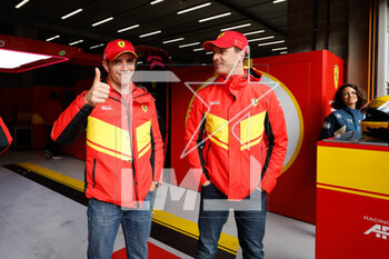 2023-04-28 - 51 PIER GUIDI Alessandro (ita), CALADO James (gbr), Ferrari AF Corse, Ferrari 499P, portrait during the 6 Hours of Spa-Francorchamps 2023, 3rd round of the 2023 FIA World Endurance Championship, from April 27 to 29, 2023 on the Circuit de Spa-Francorchamps, in Stavelot, Belgium - AUTO - FIA WEC - 6 HOURS OF SPA-FRANCORCHAMPS 2023 - ENDURANCE - MOTORS