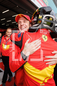2023-04-28 - 51 PIER GUIDI Alessandro (ita), CALADO James (gbr), Ferrari AF Corse, Ferrari 499P, portrait during the 6 Hours of Spa-Francorchamps 2023, 3rd round of the 2023 FIA World Endurance Championship, from April 27 to 29, 2023 on the Circuit de Spa-Francorchamps, in Stavelot, Belgium - AUTO - FIA WEC - 6 HOURS OF SPA-FRANCORCHAMPS 2023 - ENDURANCE - MOTORS