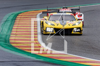 2023-04-28 - 33 KEATING Ben (usa), VARRONE Nicolas (arg), CATSBURG Nicky (nld), Corvette Racing, Chevrolet Corvette C8.R, action during the 6 Hours of Spa-Francorchamps 2023, 3rd round of the 2023 FIA World Endurance Championship, from April 27 to 29, 2023 on the Circuit de Spa-Francorchamps, in Stavelot, Belgium - AUTO - FIA WEC - 6 HOURS OF SPA-FRANCORCHAMPS 2023 - ENDURANCE - MOTORS