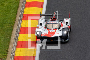 2023-04-28 - 08 BUEMI Sébastien (swi), HARTLEY Brendon (nzl), HIRAKAWA Ryo (jpn), Toyota Gazoo Racing, Toyota GR010 - Hybrid, action during the 6 Hours of Spa-Francorchamps 2023, 3rd round of the 2023 FIA World Endurance Championship, from April 27 to 29, 2023 on the Circuit de Spa-Francorchamps, in Stavelot, Belgium - AUTO - FIA WEC - 6 HOURS OF SPA-FRANCORCHAMPS 2023 - ENDURANCE - MOTORS