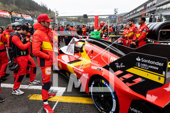 2023-04-29 - GIOVINAZZI Antonio (ita), Ferrari AF Corse, Ferrari 499P, portrait during the 6 Hours of Spa-Francorchamps 2023, 3rd round of the 2023 FIA World Endurance Championship, from April 27 to 29, 2023 on the Circuit de Spa-Francorchamps, in Stavelot, Belgium - AUTO - FIA WEC - 6 HOURS OF SPA-FRANCORCHAMPS 2023 - ENDURANCE - MOTORS
