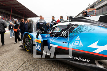 2023-04-29 - 36 VAXIVIERE Matthieu (fra), CANAL Julien (fra), MILESI Charles (fra), Alpine Elf Team, Oreca 07 - Gibson, grid during the 6 Hours of Spa-Francorchamps 2023, 3rd round of the 2023 FIA World Endurance Championship, from April 27 to 29, 2023 on the Circuit de Spa-Francorchamps, in Stavelot, Belgium - AUTO - FIA WEC - 6 HOURS OF SPA-FRANCORCHAMPS 2023 - ENDURANCE - MOTORS