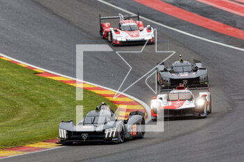 2023-04-29 - 93 DI RESTA Paul (fra), JENSEN Mikkel (dnk), VERGNE Jean-Eric (fra), Peugeot TotalEnergies, Peugeot 9x8, action during the 6 Hours of Spa-Francorchamps 2023, 3rd round of the 2023 FIA World Endurance Championship, from April 27 to 29, 2023 on the Circuit de Spa-Francorchamps, in Stavelot, Belgium - AUTO - FIA WEC - 6 HOURS OF SPA-FRANCORCHAMPS 2023 - ENDURANCE - MOTORS