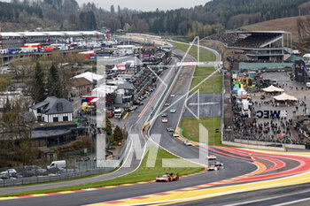 2023-04-29 - Start of the race, 51 PIER GUIDI Alessandro (ita), CALADO James (gbr), GIOVINAZZI Antonio (ita), Ferrari AF Corse, Ferrari 499P, action during the 6 Hours of Spa-Francorchamps 2023, 3rd round of the 2023 FIA World Endurance Championship, from April 27 to 29, 2023 on the Circuit de Spa-Francorchamps, in Stavelot, Belgium - AUTO - FIA WEC - 6 HOURS OF SPA-FRANCORCHAMPS 2023 - ENDURANCE - MOTORS