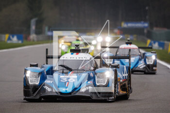 2023-04-29 - 36 VAXIVIERE Matthieu (fra), CANAL Julien (fra), MILESI Charles (fra), Alpine Elf Team, Oreca 07 - Gibson, action, during the 6 Hours of Spa-Francorchamps 2023, 3rd round of the 2023 FIA World Endurance Championship, from April 27 to 29, 2023 on the Circuit de Spa-Francorchamps, in Stavelot, Belgium - AUTO - FIA WEC - 6 HOURS OF SPA-FRANCORCHAMPS 2023 - ENDURANCE - MOTORS