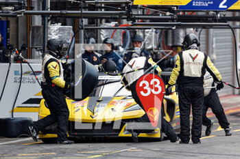 2023-04-29 - 33 KEATING Ben (usa), VARRONE Nicolas (arg), CATSBURG Nicky (nld), Corvette Racing, Chevrolet Corvette C8.R, action during the 6 Hours of Spa-Francorchamps 2023, 3rd round of the 2023 FIA World Endurance Championship, from April 27 to 29, 2023 on the Circuit de Spa-Francorchamps, in Stavelot, Belgium - AUTO - FIA WEC - 6 HOURS OF SPA-FRANCORCHAMPS 2023 - ENDURANCE - MOTORS