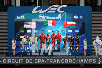 2023-04-29 - 83 PEREZ COMPANC Luis (arg), WADOUX Lilou (fra), ROVERA Alessio (ita), Richard Mille AF Corse, Ferrari 488 GTE Evo, action, 33 KEATING Ben (usa), VARRONE Nicolas (arg), CATSBURG Nicky (nld), Corvette Racing, Chevrolet Corvette C8.R, action, 25 AL HARTHT Ahmad (omn), DINAN Michael (usa), EASTWOOD Charlie (irl), ORT by TGG, Aston Martin Vantage AMR, action during the 6 Hours of Spa-Francorchamps 2023, 3rd round of the 2023 FIA World Endurance Championship, from April 27 to 29, 2023 on the Circuit de Spa-Francorchamps, in Stavelot, Belgium - AUTO - FIA WEC - 6 HOURS OF SPA-FRANCORCHAMPS 2023 - ENDURANCE - MOTORS