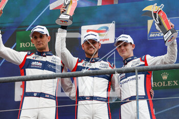 2023-04-29 - 23 PIERSON Joshua (usa), BLOMQVIST Tom (gbr), JARVIS Oliver (gbr), United Autosports, Oreca 07 - Gibson, portrait , podium, during the 6 Hours of Spa-Francorchamps 2023, 3rd round of the 2023 FIA World Endurance Championship, from April 27 to 29, 2023 on the Circuit de Spa-Francorchamps, in Stavelot, Belgium - AUTO - FIA WEC - 6 HOURS OF SPA-FRANCORCHAMPS 2023 - ENDURANCE - MOTORS