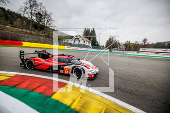 2023-04-29 - 05 CAMERON Dane (usa), CHRISTENSEN Michael (dnk), MAKOWIECKI Frédéric (fra), Porsche Penske Motorsport, Porsche 963, action during the 6 Hours of Spa-Francorchamps 2023, 3rd round of the 2023 FIA World Endurance Championship, from April 27 to 29, 2023 on the Circuit de Spa-Francorchamps, in Stavelot, Belgium - AUTO - FIA WEC - 6 HOURS OF SPA-FRANCORCHAMPS 2023 - ENDURANCE - MOTORS