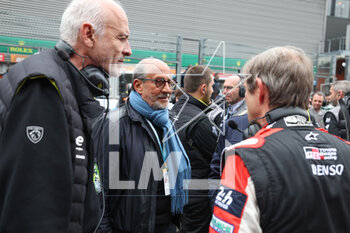 2023-04-29 - MILLE Richard (fra), Président ot the FIA Endurance Commission, portrait, VASSELON Pascal (fra), technical director of Toyota Gazoo racing, portrait, FINOT Jean-Marc (fra), Director of Stellantis Motorsport, portrait , podium, during the 6 Hours of Spa-Francorchamps 2023, 3rd round of the 2023 FIA World Endurance Championship, from April 27 to 29, 2023 on the Circuit de Spa-Francorchamps, in Stavelot, Belgium - AUTO - FIA WEC - 6 HOURS OF SPA-FRANCORCHAMPS 2023 - ENDURANCE - MOTORS