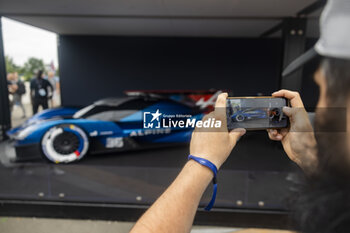 2023-06-10 - Alpine A424_Beta on the Village during the 24 Hours of Le Mans 2023 on the Circuit des 24 Heures du Mans from June 10 to 11, 2023 in Le Mans, France - AUTO - LE MANS 2023 - PART 1 - ENDURANCE - MOTORS