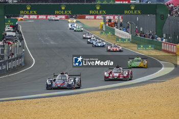2023-06-10 - 23 PIERSON Joshua (usa), BLOMQVIST Tom (gbr), JARVIS Oliver (gbr), United Autosports, Oreca 07 - Gibson, action during the 24 Hours of Le Mans 2023 on the Circuit des 24 Heures du Mans from June 10 to 11, 2023 in Le Mans, France - AUTO - LE MANS 2023 - PART 1 - ENDURANCE - MOTORS