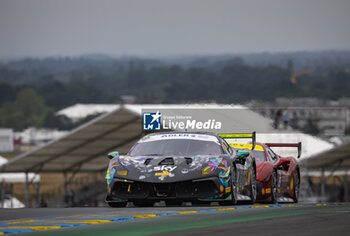 2023-06-10 - 81 HALLE Nick (ger), Riller & Schnauck, Ferrari 488 Challenge Evo, action during the 24 Hours of Le Mans 2023 on the Circuit des 24 Heures du Mans from June 10 to 11, 2023 in Le Mans, France - AUTO - LE MANS 2023 - PART 1 - ENDURANCE - MOTORS