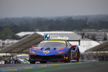 2023-06-10 - 183 HERDT-WIPPER Christian (ger), Emil Frey Sportivo, Ferrari 488 Challenge Evo, action during the 24 Hours of Le Mans 2023 on the Circuit des 24 Heures du Mans from June 10 to 11, 2023 in Le Mans, France - AUTO - LE MANS 2023 - PART 1 - ENDURANCE - MOTORS