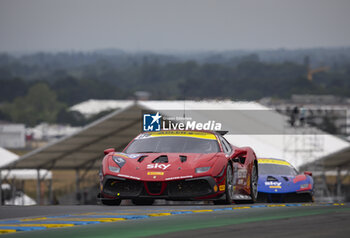 2023-06-10 - 178 SARTINGEN Axel (ger), Lueg Sportivo - Herter Racing, Ferrari 488 Challenge Evo, action during the 24 Hours of Le Mans 2023 on the Circuit des 24 Heures du Mans from June 10 to 11, 2023 in Le Mans, France - AUTO - LE MANS 2023 - PART 1 - ENDURANCE - MOTORS