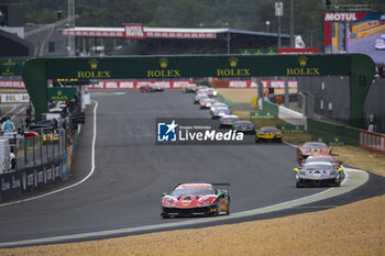 2023-06-10 - 19 DONNO Eliseo (ita), Radicci Automobili, Ferrari 488 Challenge Evo, action during the 24 Hours of Le Mans 2023 on the Circuit des 24 Heures du Mans from June 10 to 11, 2023 in Le Mans, France - AUTO - LE MANS 2023 - PART 1 - ENDURANCE - MOTORS