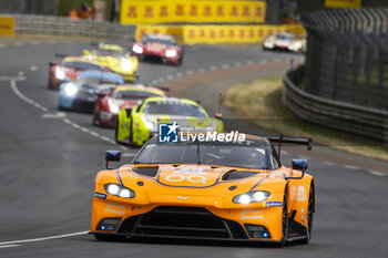 2023-06-10 - 25 AL HARTHT Ahmad (omn), DINAN Michael (usa), EASTWOOD Charlie (irl), ORT by TGG, Aston Martin Vantage AMR, action during the 24 Hours of Le Mans 2023 on the Circuit des 24 Heures du Mans from June 10 to 11, 2023 in Le Mans, France - AUTO - LE MANS 2023 - PART 1 - ENDURANCE - MOTORS