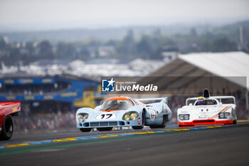 2023-06-10 - Porsche 917 LH during the parade prior to the the 24 Hours of Le Mans 2023 on the Circuit des 24 Heures du Mans from June 10 to 11, 2023 in Le Mans, France - AUTO - LE MANS 2023 - PART 1 - ENDURANCE - MOTORS