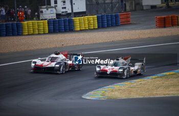 2023-06-10 - Toyota TS050 Hybrdid driven by Sébastien Buemi, Brendon Hartley and Kazuki Nakajima, winner of Le Mans 2020 during the 24 Hours of Le Mans 2023 on the Circuit des 24 Heures du Mans from June 10 to 11, 2023 in Le Mans, France - AUTO - LE MANS 2023 - PART 1 - ENDURANCE - MOTORS