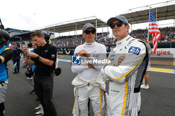 2023-06-10 - DIXON Scott (nzl), Cadillac Racing, Cadillac V-Series.R, portrait, VAN DER ZANDE Renger (nld), Cadillac Racing, Cadillac V-Series.R, portrait , starting grid, grille de depart during the 24 Hours of Le Mans 2023 on the Circuit des 24 Heures du Mans from June 10 to 11, 2023 in Le Mans, France - AUTO - LE MANS 2023 - PART 1 - ENDURANCE - MOTORS