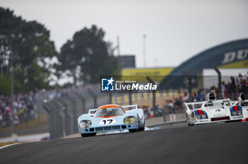 2023-06-10 - Porsche 917LH during the parade prior to the the 24 Hours of Le Mans 2023 on the Circuit des 24 Heures du Mans from June 10 to 11, 2023 in Le Mans, France - AUTO - LE MANS 2023 - PART 1 - ENDURANCE - MOTORS