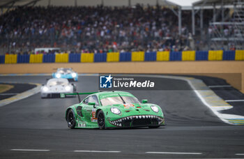 2023-06-10 - 56 HYET PJ (usa), JEANNEATTE Gunnar (usa), CAIROLI Matteo (ia), Project 1 - AO, Porsche 911 RSR - 19, action during the 24 Hours of Le Mans 2023 on the Circuit des 24 Heures du Mans from June 10 to 11, 2023 in Le Mans, France - AUTO - LE MANS 2023 - PART 1 - ENDURANCE - MOTORS