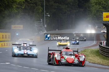 2023-06-10 - 09 UGRAN Filip (rou), VISCAAL Bent (nld), CALDARELLI Andrea (ita), Prema Racing, Oreca 07 - Gibson, action during the 24 Hours of Le Mans 2023 on the Circuit des 24 Heures du Mans from June 10 to 11, 2023 in Le Mans, France - AUTO - LE MANS 2023 - PART 1 - ENDURANCE - MOTORS