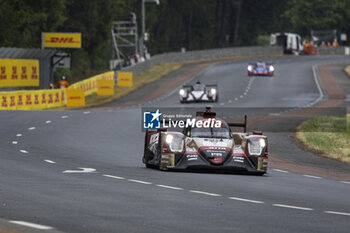 2023-06-10 - 28 HEINEMEIER HANSSON David (dnk), FITTIPALDI Pietro (bra), RASMUSSEN Oliver (dnk), JOTA, Oreca 07 - Gibson, action during the 24 Hours of Le Mans 2023 on the Circuit des 24 Heures du Mans from June 10 to 11, 2023 in Le Mans, France - AUTO - LE MANS 2023 - PART 1 - ENDURANCE - MOTORS