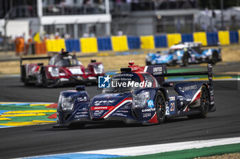2023-06-10 - 23 PIERSON Joshua (usa), BLOMQVIST Tom (gbr), JARVIS Oliver (gbr), United Autosports, Oreca 07 - Gibson, action during the 24 Hours of Le Mans 2023 on the Circuit des 24 Heures du Mans from June 10 to 11, 2023 in Le Mans, France - AUTO - LE MANS 2023 - PART 1 - ENDURANCE - MOTORS