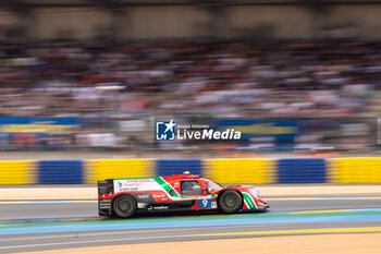2023-06-10 - 09 UGRAN Filip (rou), VISCAAL Bent (nld), CALDARELLI Andrea (ita), Prema Racing, Oreca 07 - Gibson, action during the 24 Hours of Le Mans 2023 on the Circuit des 24 Heures du Mans from June 10 to 11, 2023 in Le Mans, France - AUTO - LE MANS 2023 - PART 1 - ENDURANCE - MOTORS