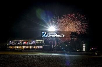 2023-06-10 - Ilustration, night, fireworks, lights during the 24 Hours of Le Mans 2023 on the Circuit des 24 Heures du Mans from June 10 to 11, 2023 in Le Mans, France - AUTO - LE MANS 2023 - PART 1 - ENDURANCE - MOTORS