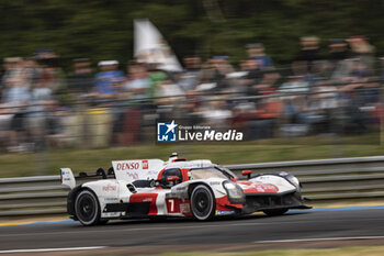 2023-06-10 - 07 CONWAY Mike (gbr), KOBAYASHI Kamui (jpn), LOPEZ José Maria (arg), Toyota Gazoo Racing, Toyota GR010 - Hybrid, action during the 24 Hours of Le Mans 2023 on the Circuit des 24 Heures du Mans from June 10 to 11, 2023 in Le Mans, France - AUTO - LE MANS 2023 - PART 1 - ENDURANCE - MOTORS