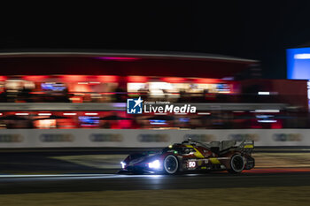 2023-06-11 - 50 FUOCO Antonio (ita), MOLINA Miguel (spa), NIELSEN Nicklas (dnk), Ferrari AF Corse, Ferrari 499P, action during the 24 Hours of Le Mans 2023 on the Circuit des 24 Heures du Mans from June 10 to 11, 2023 in Le Mans, France - AUTO - LE MANS 2023 - PART 2 - ENDURANCE - MOTORS