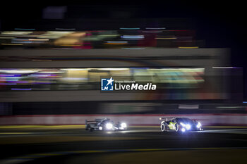 2023-06-11 - Illustration, night, lights, during the 24 Hours of Le Mans 2023 on the Circuit des 24 Heures du Mans from June 10 to 11, 2023 in Le Mans, France - AUTO - LE MANS 2023 - PART 2 - ENDURANCE - MOTORS