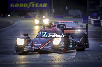 2023-06-11 - 22 LUBIN Frederick (gbr), HANSON Philip (gbr), ALBUQUERQUE Filipe (prt), United Autosports, Oreca 07 - Gibson, action during the 24 Hours of Le Mans 2023 on the Circuit des 24 Heures du Mans from June 10 to 11, 2023 in Le Mans, France - AUTO - LE MANS 2023 - PART 2 - ENDURANCE - MOTORS
