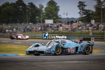 2023-06-11 - 708 DUMAS Romain (fra), BRISCOE Ryan (aus), PLA Olivier (fra), Glickenhaus Racing, Glickenhaus 007, action during the 24 Hours of Le Mans 2023 on the Circuit des 24 Heures du Mans from June 10 to 11, 2023 in Le Mans, France - AUTO - LE MANS 2023 - PART 2 - ENDURANCE - MOTORS