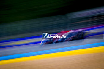 2023-06-11 - 22 LUBIN Frederick (gbr), HANSON Philip (gbr), ALBUQUERQUE Filipe (prt), United Autosports, Oreca 07 - Gibson, action graphic picture during the 24 Hours of Le Mans 2023 on the Circuit des 24 Heures du Mans from June 10 to 11, 2023 in Le Mans, France - AUTO - LE MANS 2023 - PART 2 - ENDURANCE - MOTORS