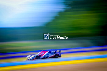2023-06-11 - 23 PIERSON Joshua (usa), BLOMQVIST Tom (gbr), JARVIS Oliver (gbr), United Autosports, Oreca 07 - Gibson, action graphic picture during the 24 Hours of Le Mans 2023 on the Circuit des 24 Heures du Mans from June 10 to 11, 2023 in Le Mans, France - AUTO - LE MANS 2023 - PART 2 - ENDURANCE - MOTORS