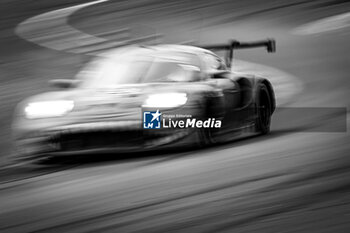 2023-06-11 - 56 HYET PJ (usa), JEANNEATTE Gunnar (usa), CAIROLI Matteo (ia), Project 1 - AO, Porsche 911 RSR - 19, action Graphique picture, art, action during the 24 Hours of Le Mans 2023 on the Circuit des 24 Heures du Mans from June 10 to 11, 2023 in Le Mans, France - AUTO - LE MANS 2023 - PART 2 - ENDURANCE - MOTORS
