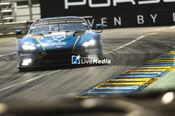 2023-06-11 - 98 JAMES Ian (usa), MANCINELLI Daniel (ita), RIBERAS Alex (spa), Northwest AMR, Aston Martin Vantage AMR, action during the 24 Hours of Le Mans 2023 on the Circuit des 24 Heures du Mans from June 10 to 11, 2023 in Le Mans, France - AUTO - LE MANS 2023 - PART 2 - ENDURANCE - MOTORS