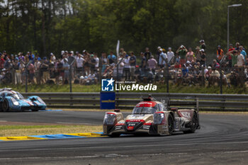 2023-06-11 - 28 HEINEMEIER HANSSON David (dnk), FITTIPALDI Pietro (bra), RASMUSSEN Oliver (dnk), JOTA, Oreca 07 - Gibson, action during the 24 Hours of Le Mans 2023 on the Circuit des 24 Heures du Mans from June 10 to 11, 2023 in Le Mans, France - AUTO - LE MANS 2023 - PART 2 - ENDURANCE - MOTORS