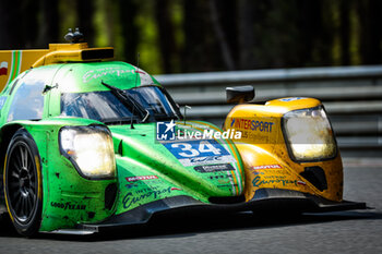 2023-06-11 - 34 SMIECHOWSKI Jakob (pol), SCHERER Fabio (che), COSTA Albert (spa), Inter Europol Competition, Oreca 07 - Gibson, action, during the 24 Hours of Le Mans 2023 on the Circuit des 24 Heures du Mans from June 10 to 11, 2023 in Le Mans, France - AUTO - LE MANS 2023 - PART 2 - ENDURANCE - MOTORS
