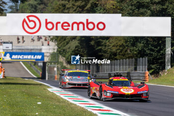 2023-07-09 - FERRARI AF CORSE - Antonio Fuoco (ITA) Miguel Molina (ESP), Nicklas Nielsen (DNK) - Ferrari 499P - WEC - FIA WORLD ENDURANCE CHAMPIONSHIP RACE - ENDURANCE - MOTORS